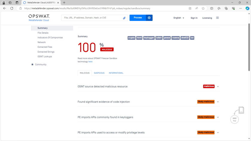 Розділ Sandbox Score