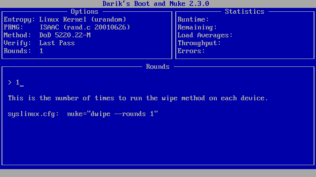Вказання кількості ітерацій