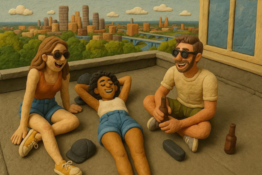 Зображення у стилі лялькової анімації з пластиліну