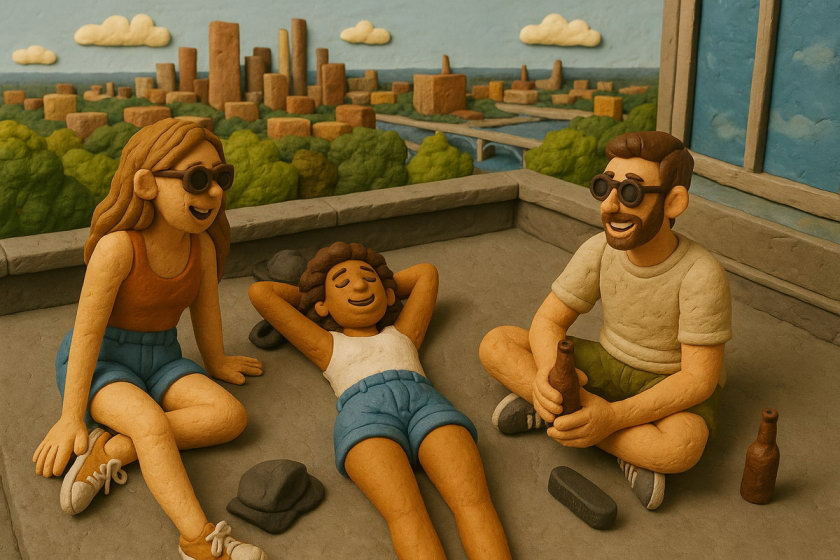 Зображення у стилі лялькової анімації з пластиліну (версія 2)