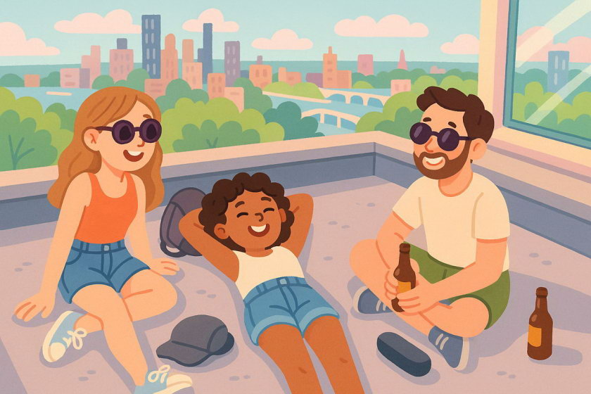 Зображення у стилі дитячої книжки